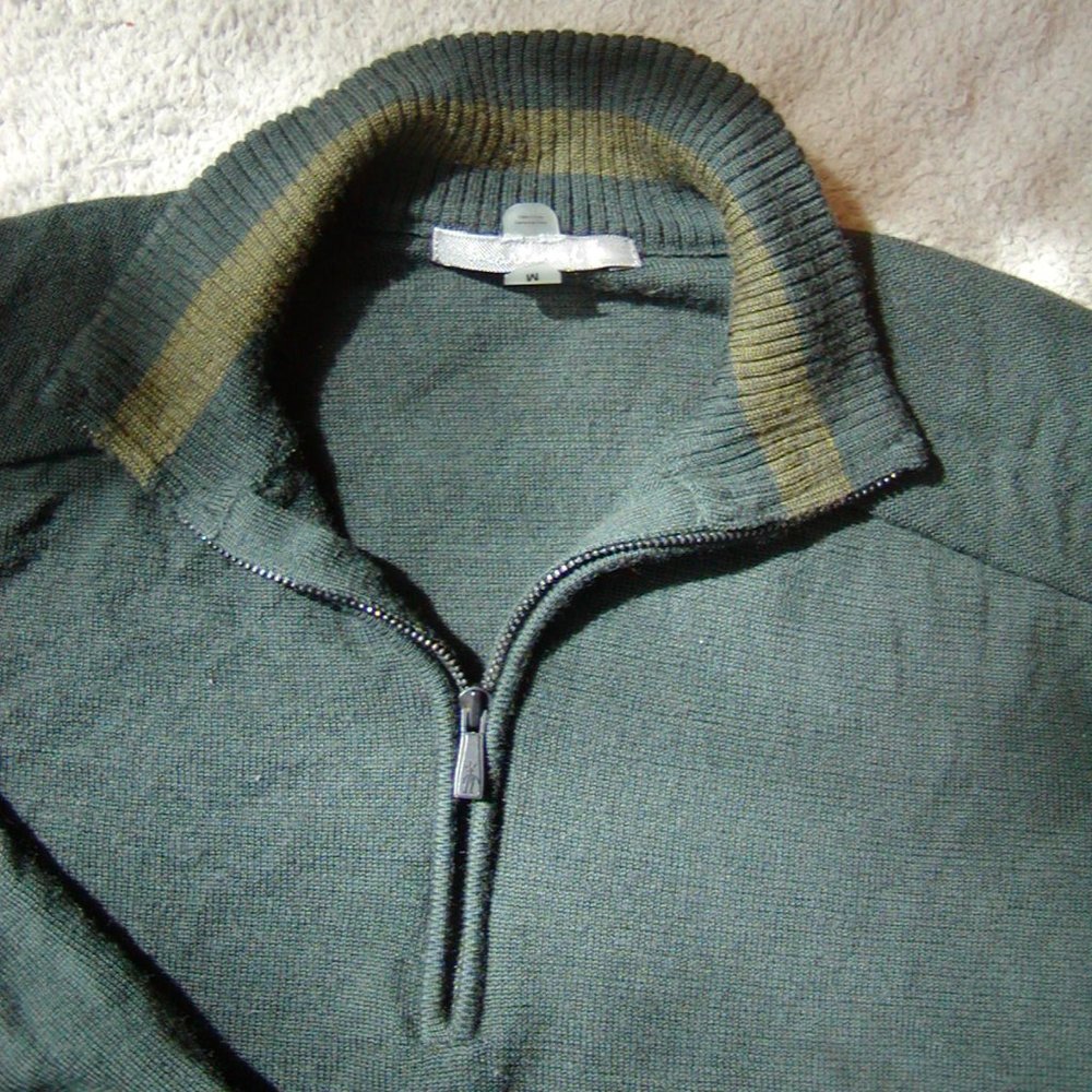 Men's Size M SmartWool 1/4 Zip Sweater